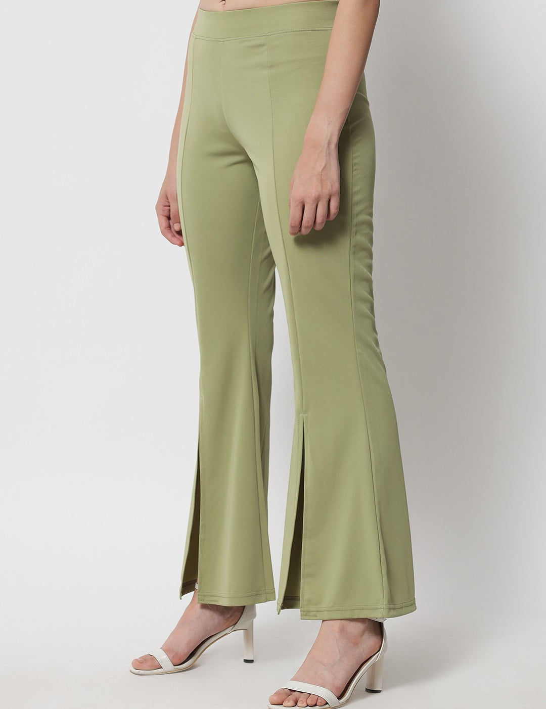 KOTTY Regular Fit Women Green Trousers 