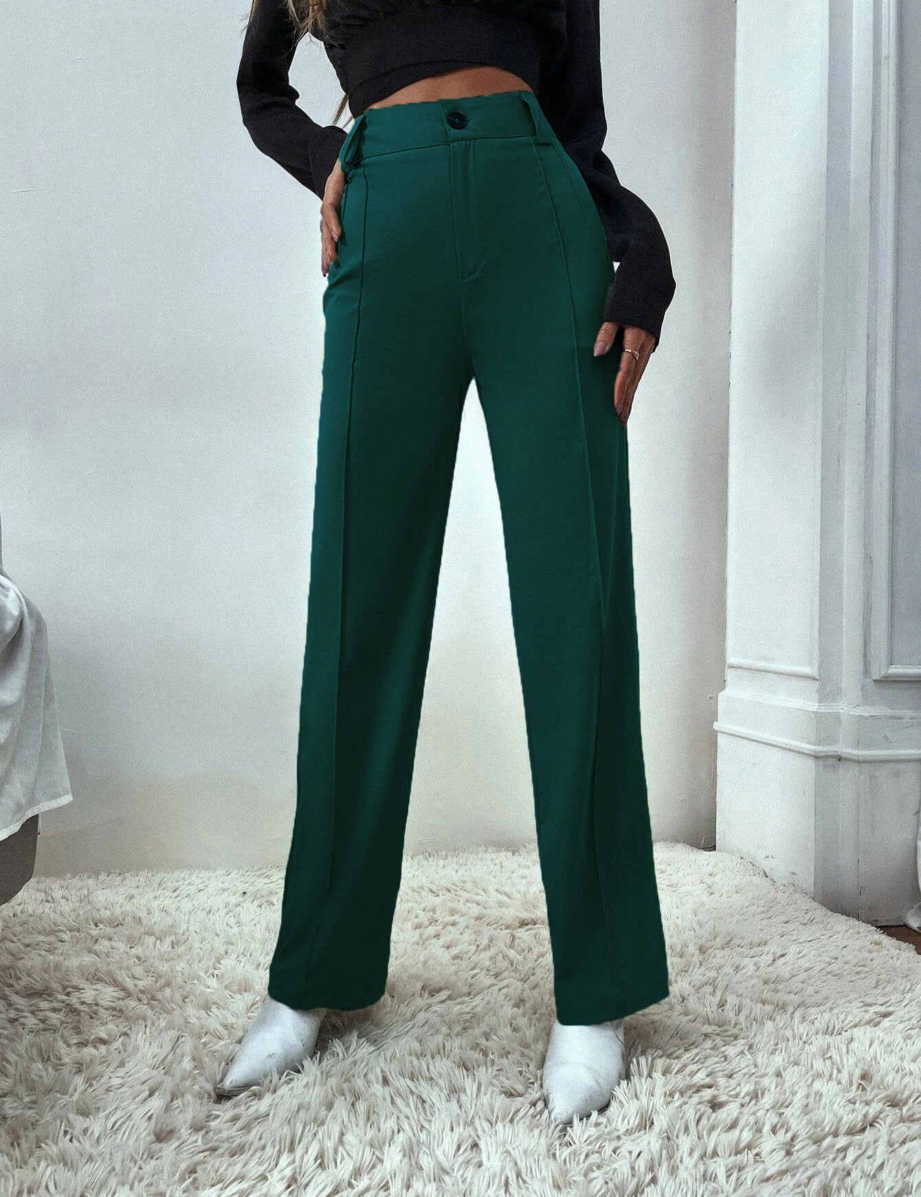 KOTTY Women's Relaxed Pants