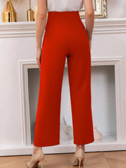KOTTY Regular Fit Women Orange Trousers 