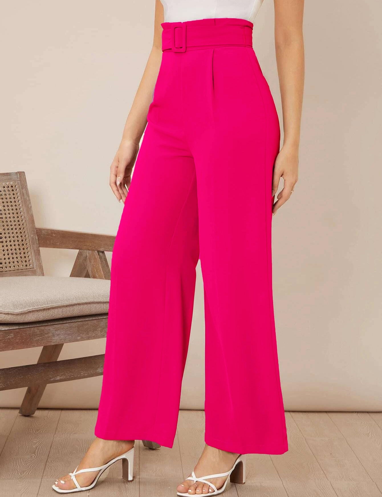 KOTTY Regular Fit Women Pink Trousers 