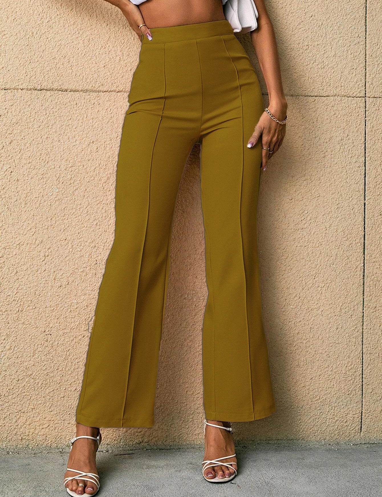 KOTTY Regular Fit Women Brown Trousers 