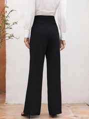 KOTTY Regular Fit Women Black Trousers 