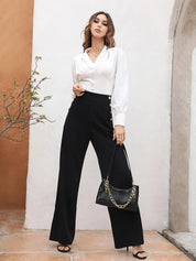 KOTTY Regular Fit Women Black Trousers 