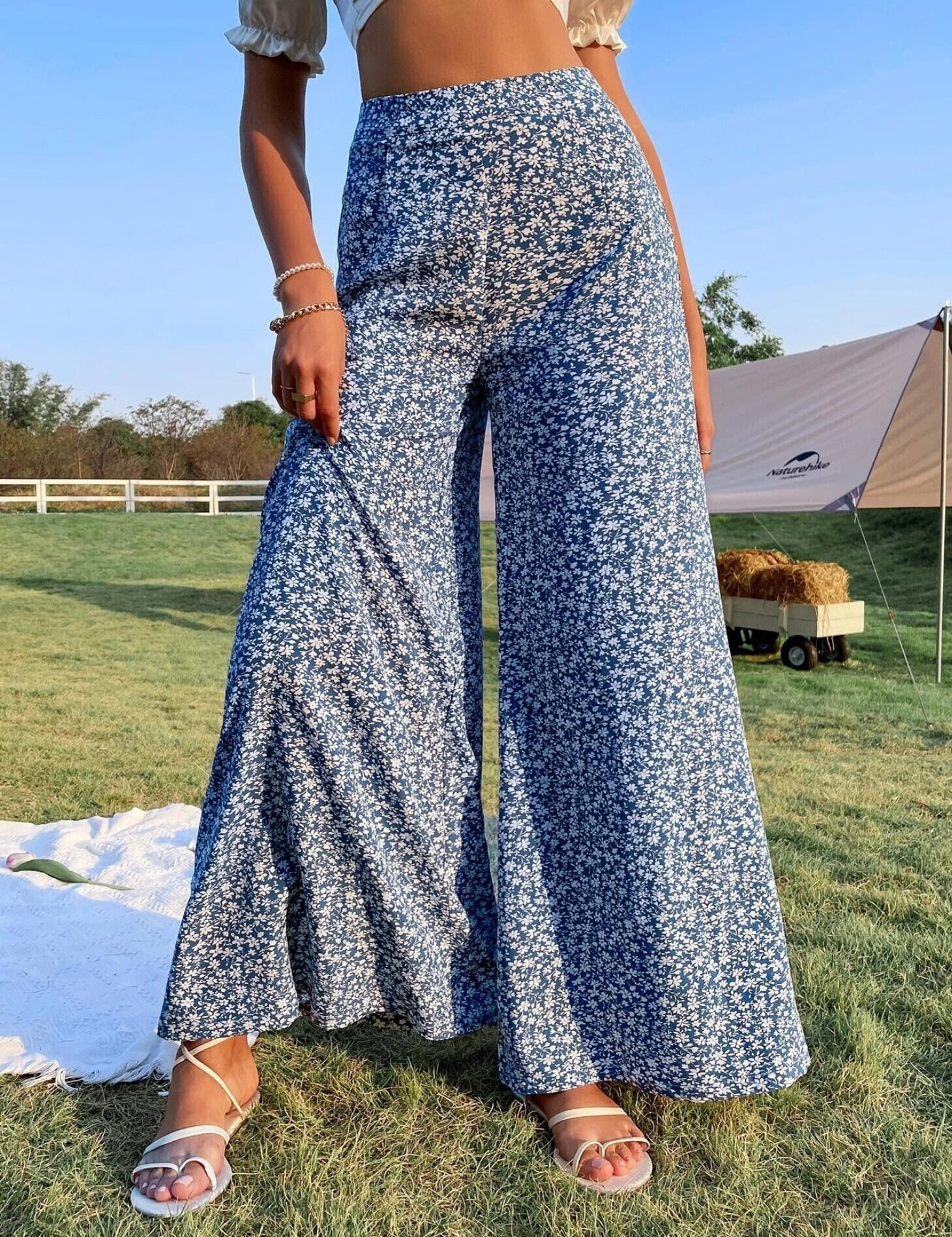 KOTTY Regular Fit Women Multicolor Trousers 