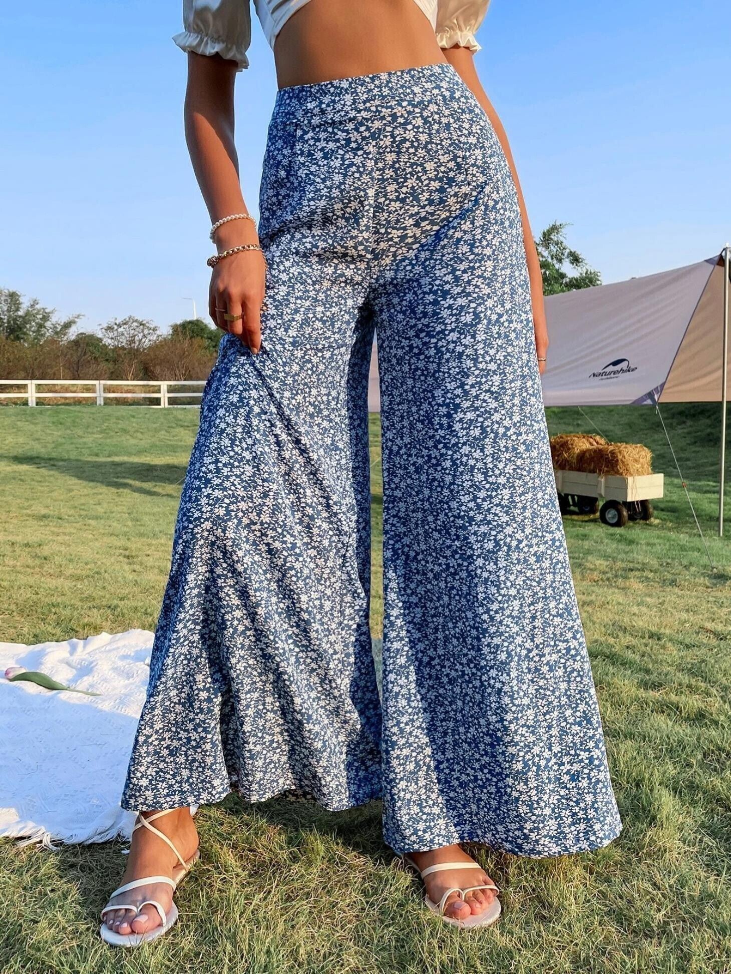 KOTTY Regular Fit Women Multicolor Trousers 