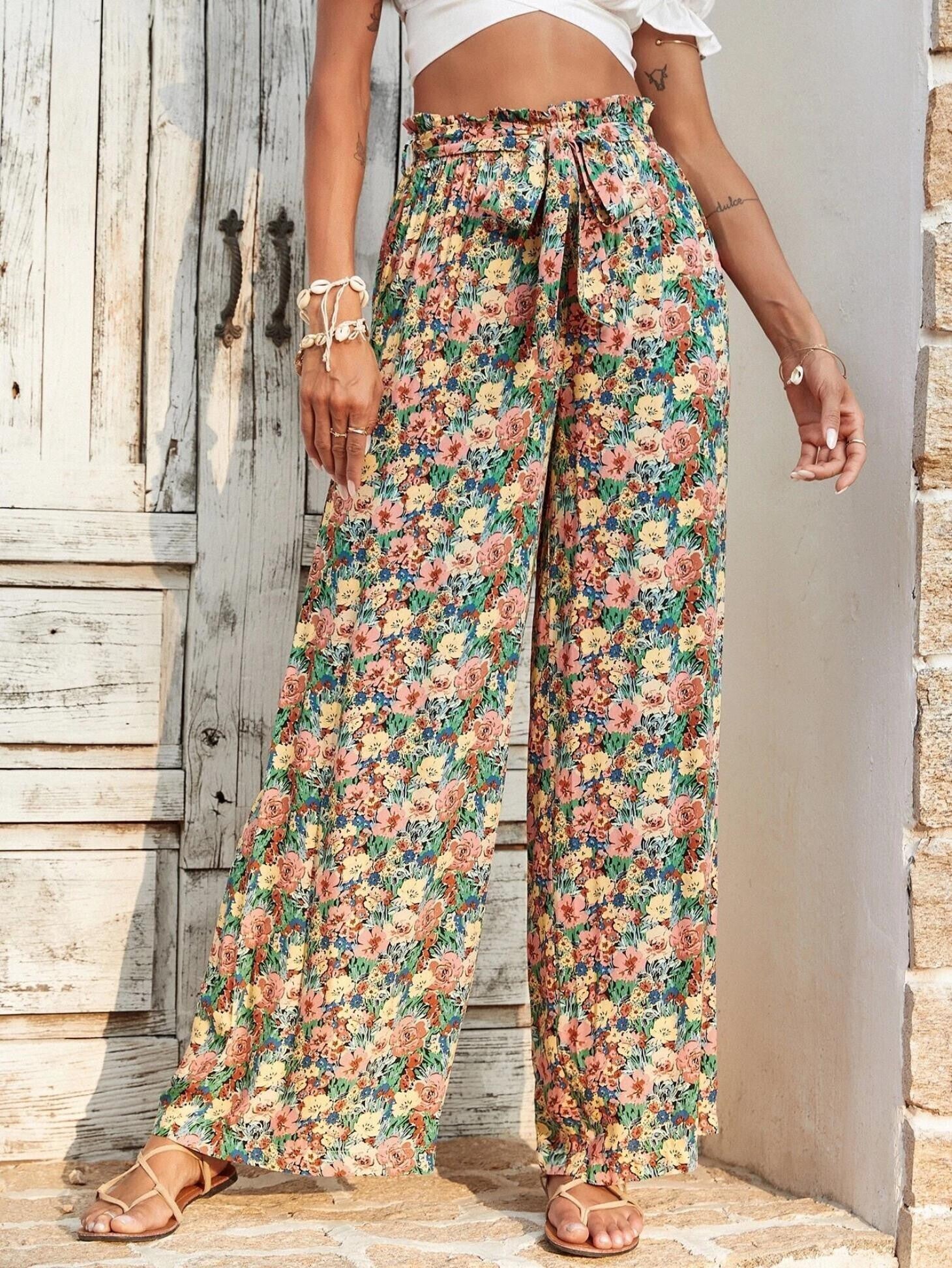 KOTTY Regular Fit Women Multicolor Trousers 