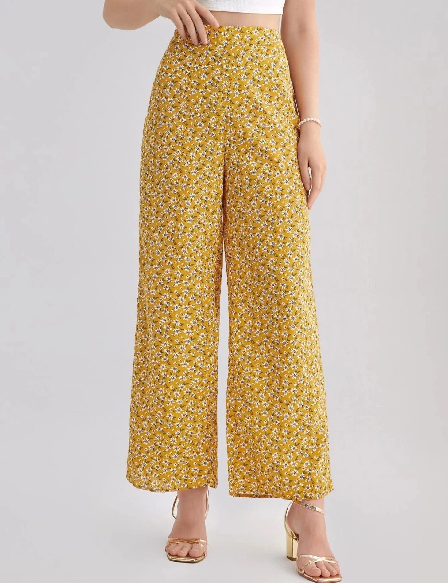 KOTTY Regular Fit Women Multicolor Trousers 