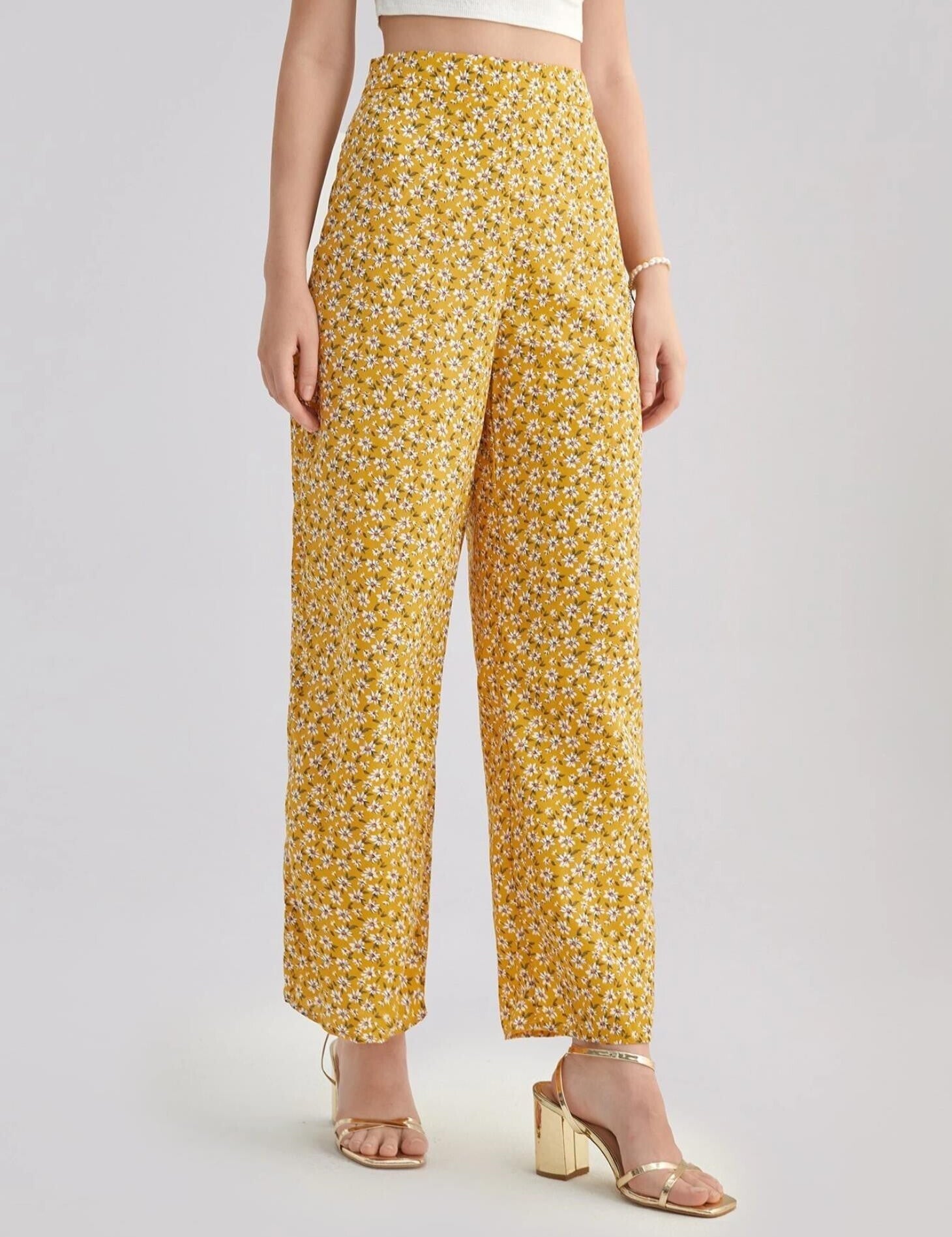 KOTTY Regular Fit Women Multicolor Trousers 