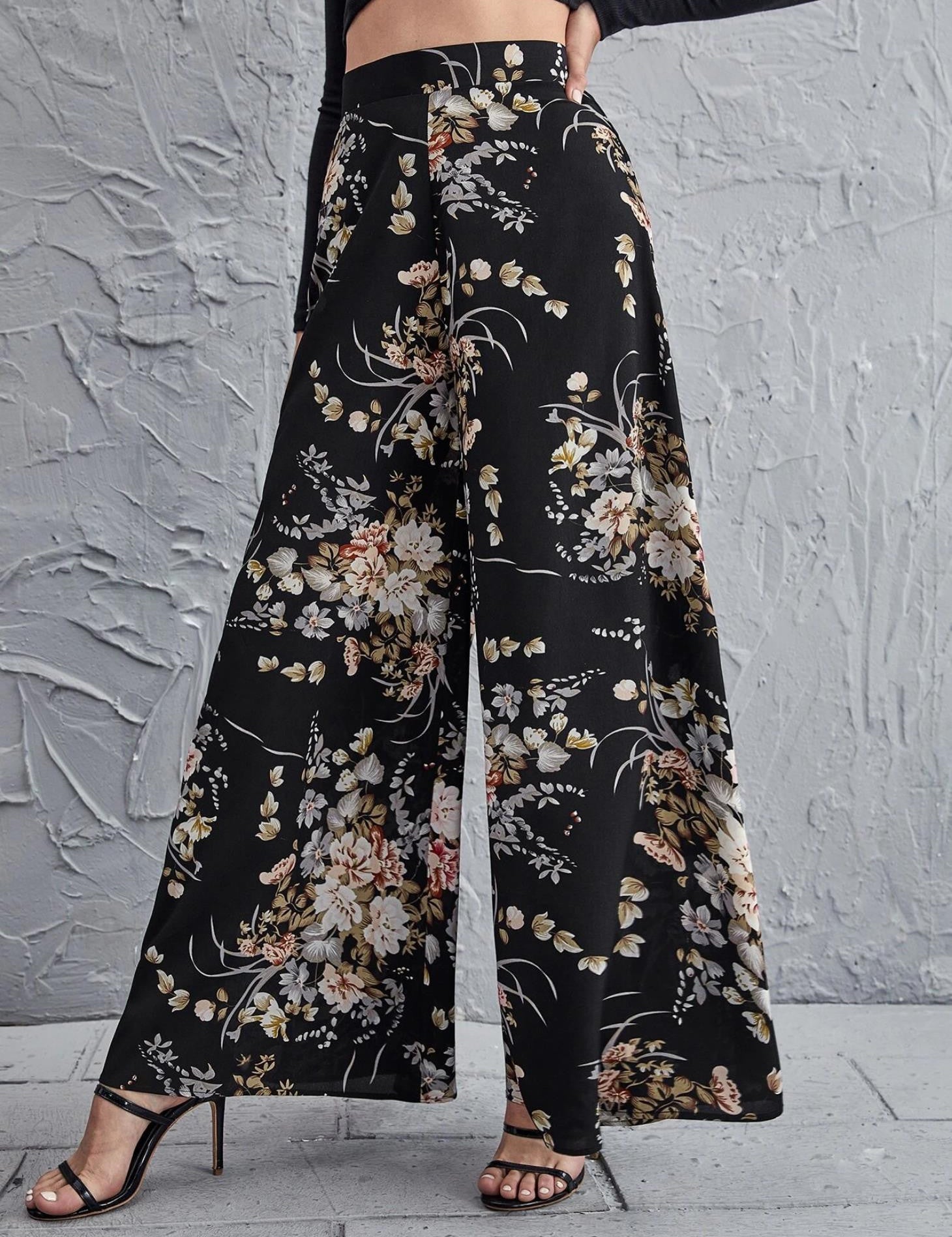 KOTTY Womens Solid Attractive High Rise Pant