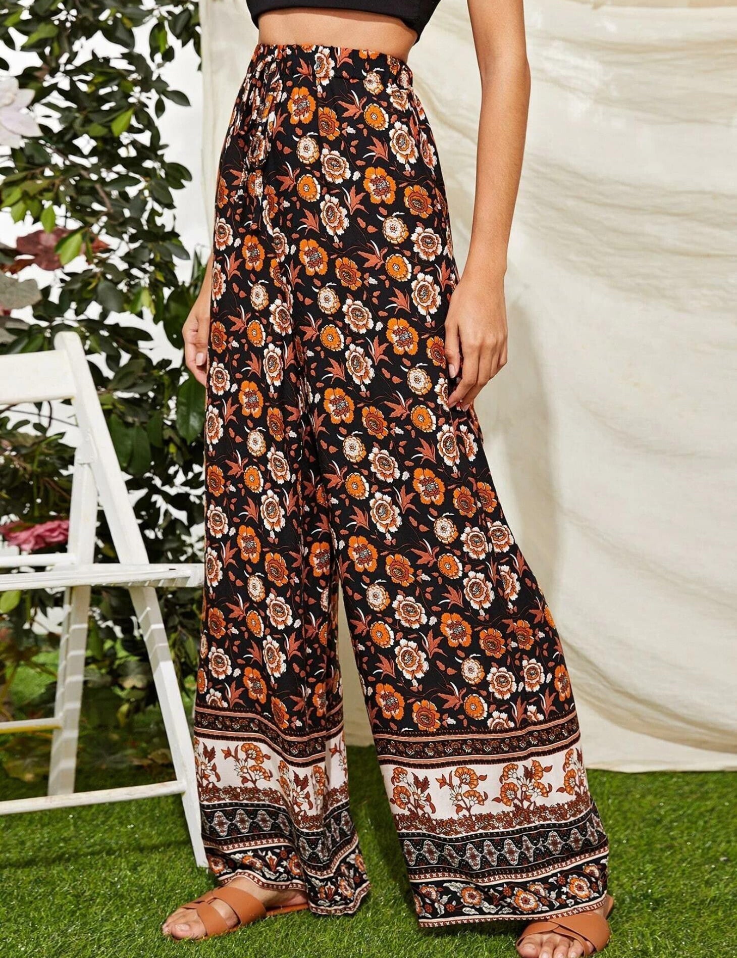 KOTTY Regular Fit Women Multicolor Trousers 