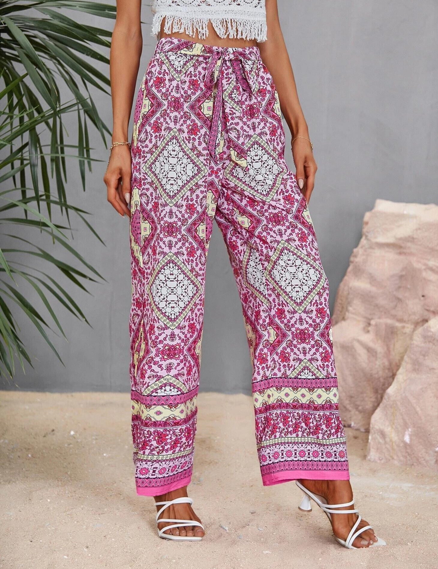 KOTTY Regular Fit Women Multicolor Trousers 