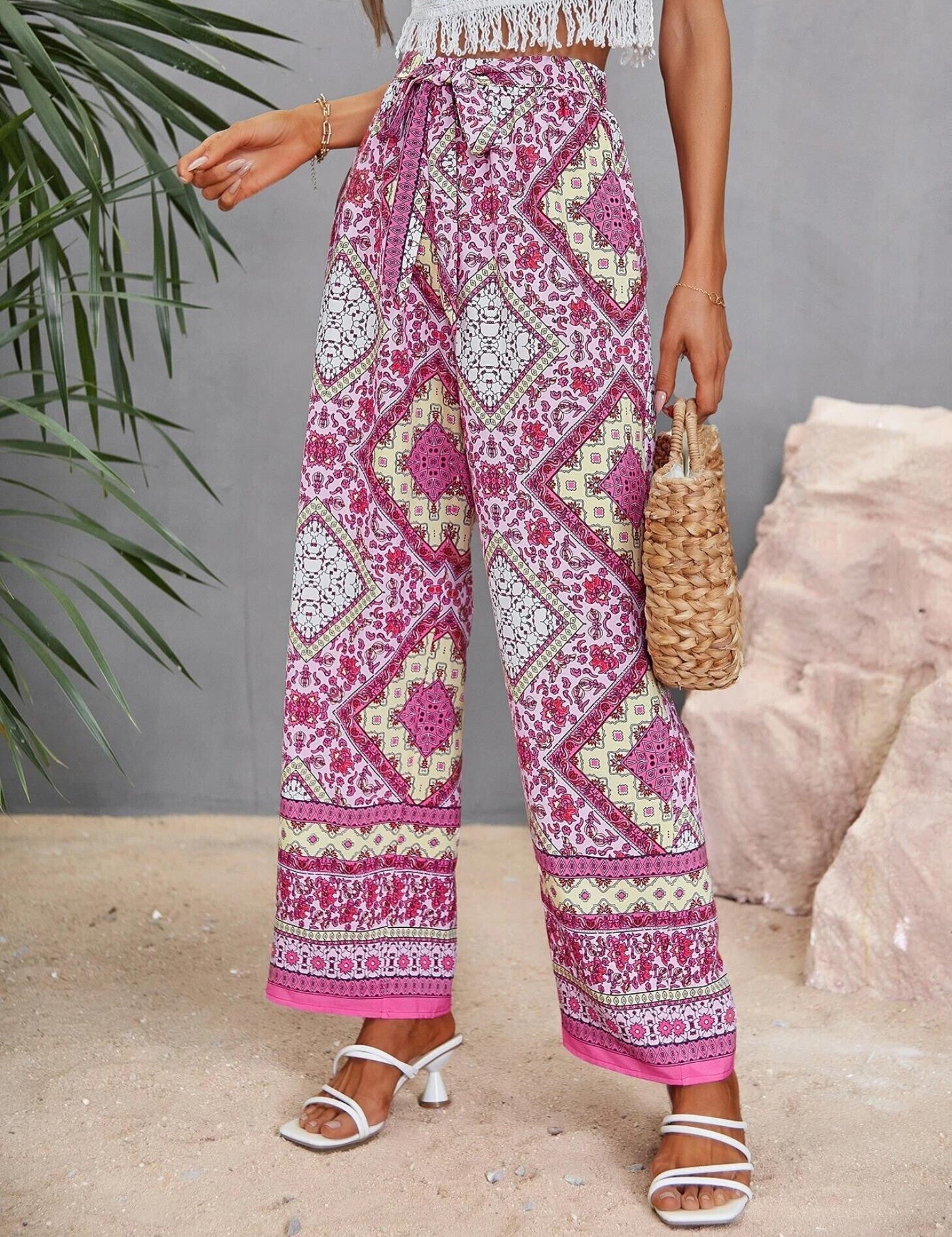 KOTTY Regular Fit Women Multicolor Trousers 
