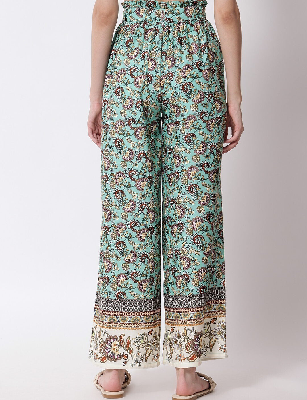 KOTTY Regular Fit Women Multicolor Trousers 