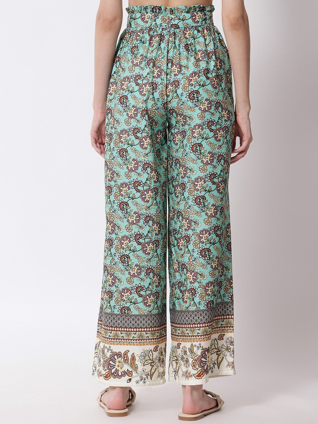 KOTTY Regular Fit Women Multicolor Trousers 