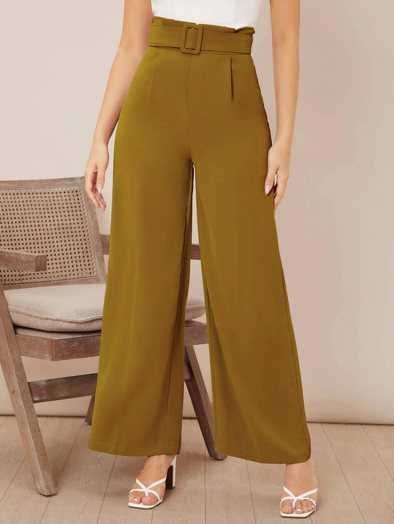 KOTTY Regular Fit Women Brown Trousers 