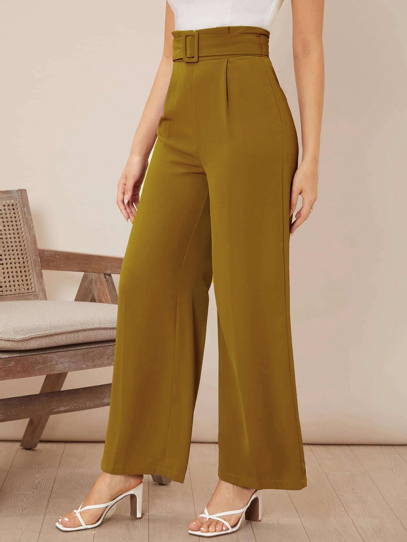 KOTTY Regular Fit Women Brown Trousers 