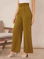 KOTTY Regular Fit Women Brown Trousers 