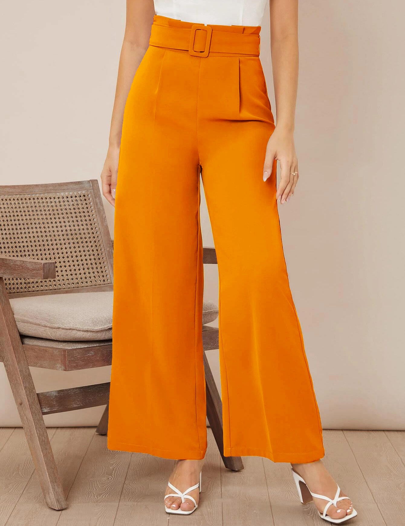 KOTTY Regular Fit Women Yellow Trousers 