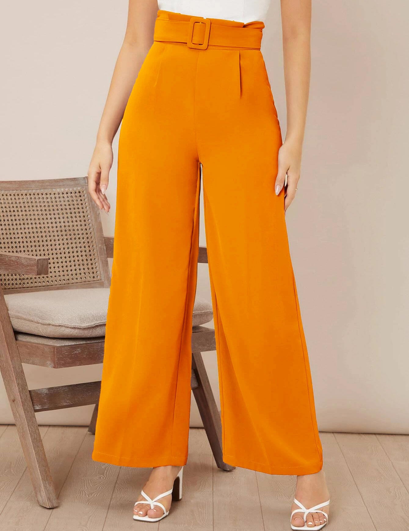 KOTTY Regular Fit Women Yellow Trousers 