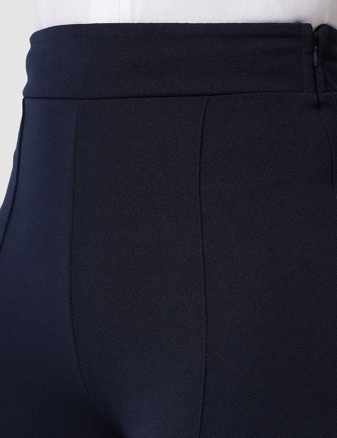 KOTTY Regular Fit Women Dark Blue Trousers 