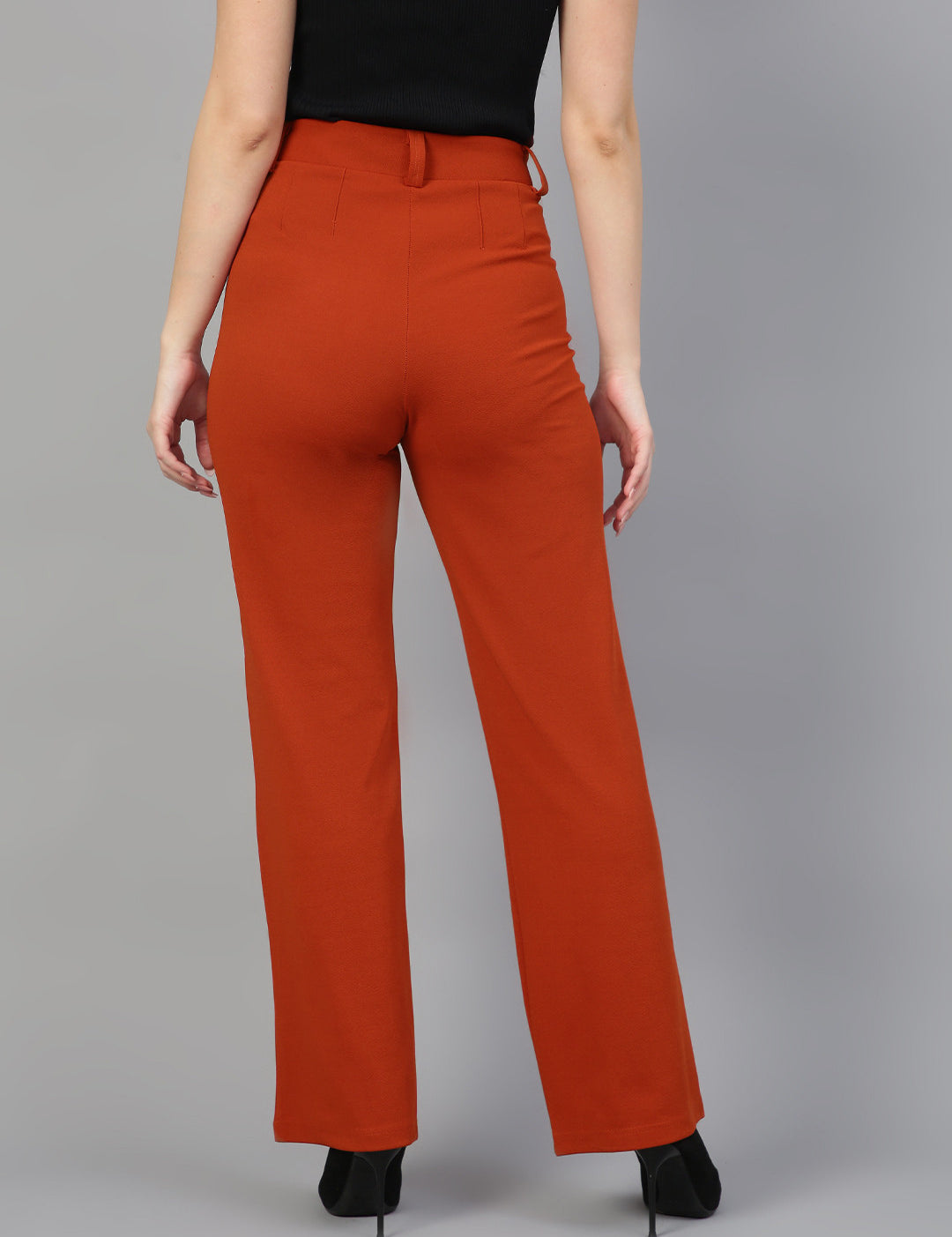 KOTTY Regular Fit Women Red Trousers 