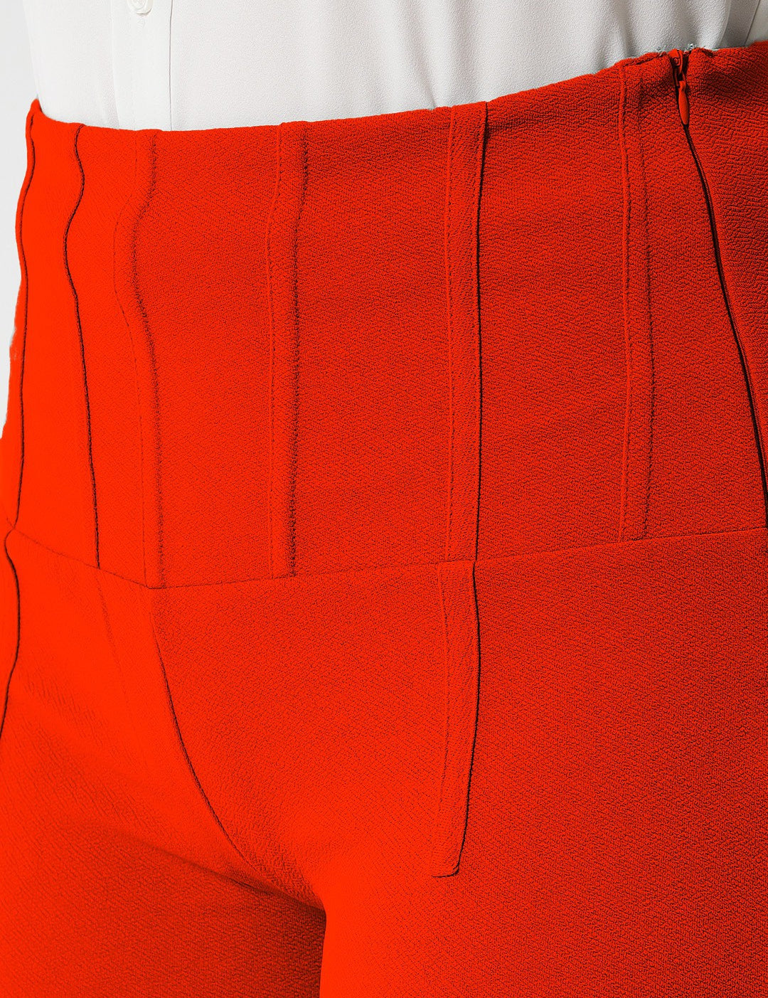 KOTTY Regular Fit Women Orange Trousers 