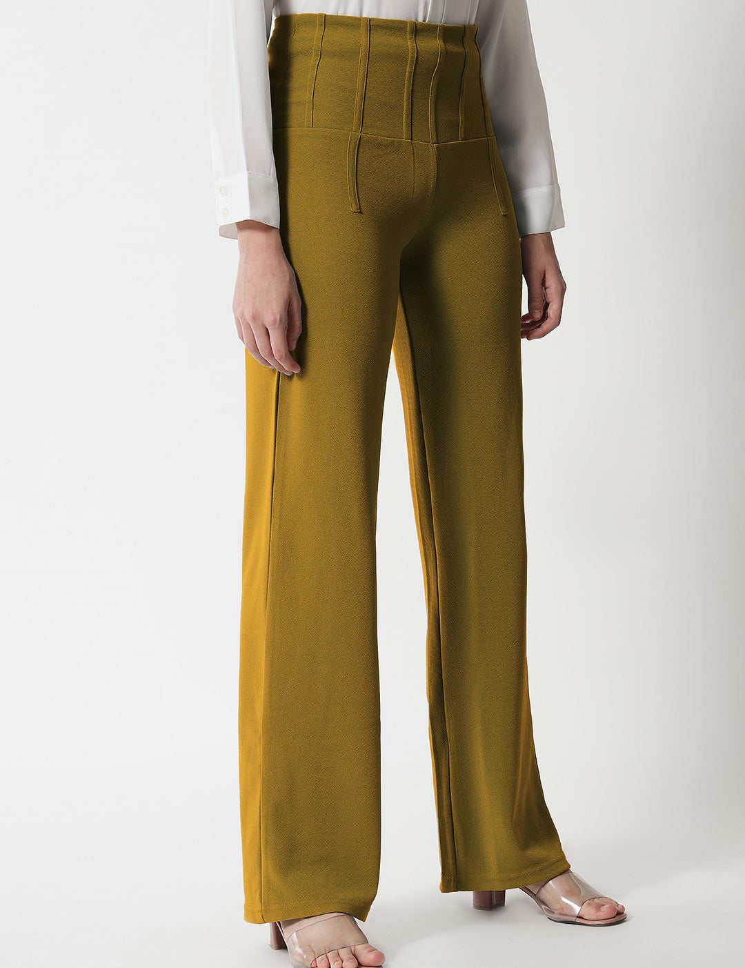 KOTTY Regular Fit Women Brown Trousers 
