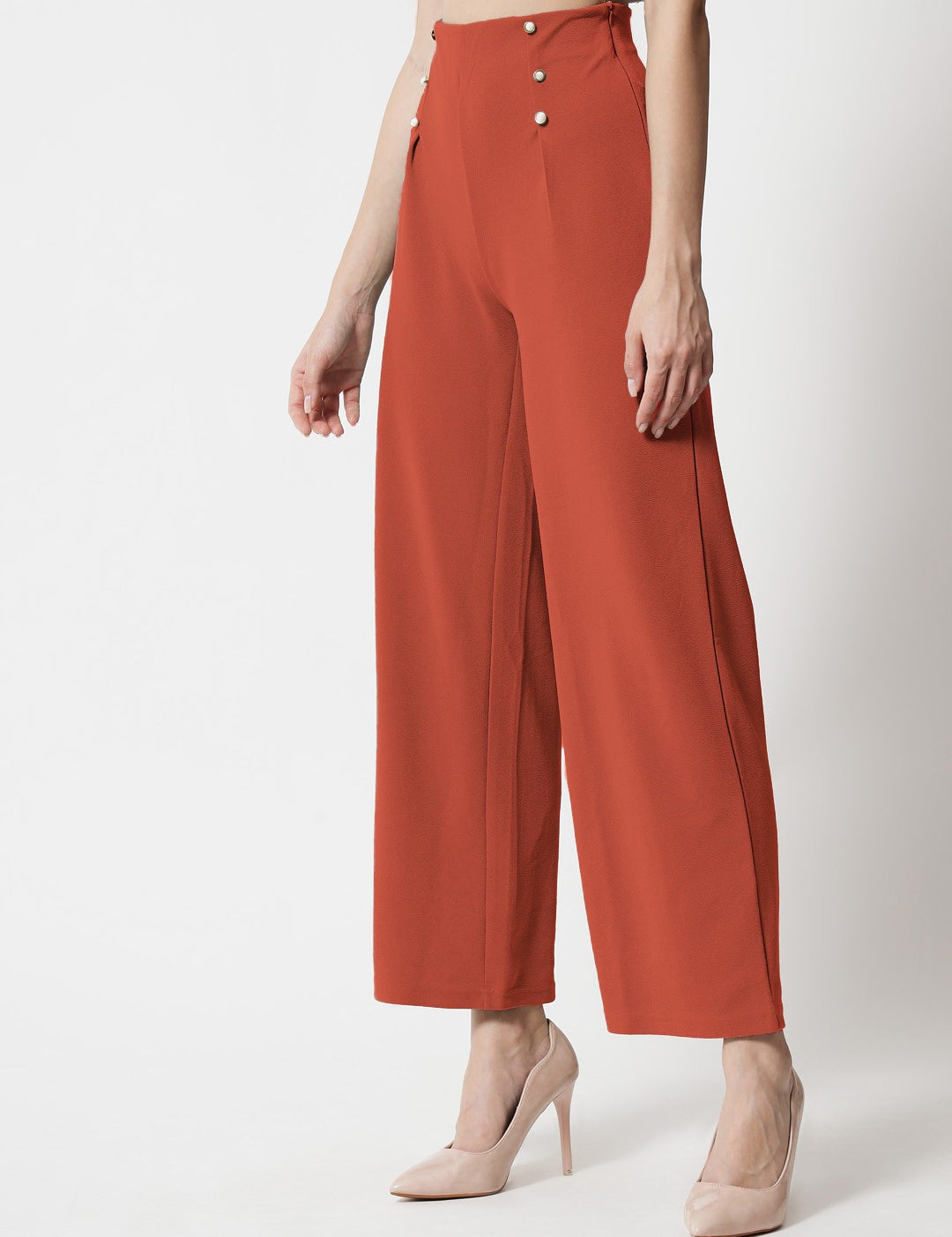 KOTTY Regular Fit Women Pink Trousers 