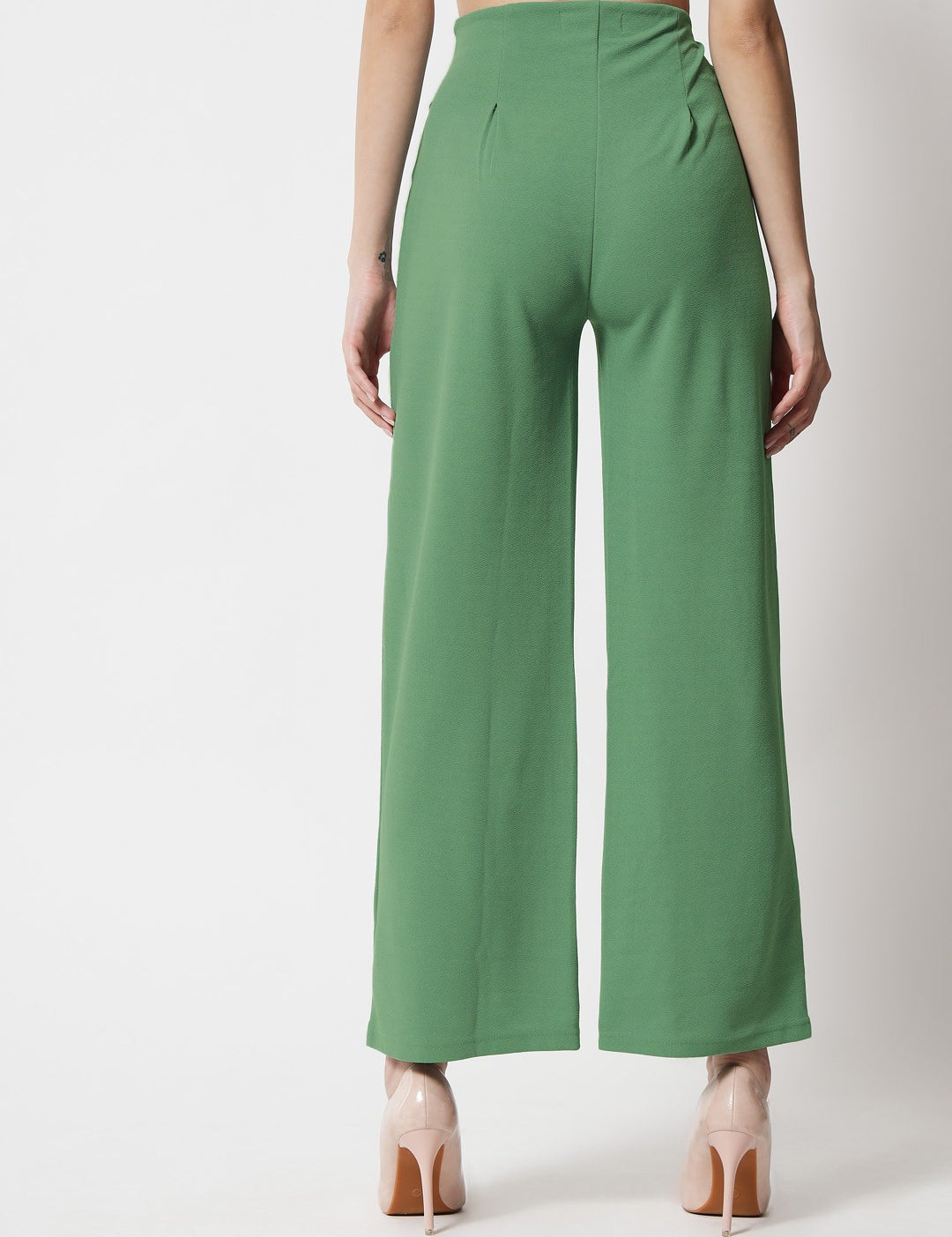 KOTTY Regular Fit Women Green Trousers 
