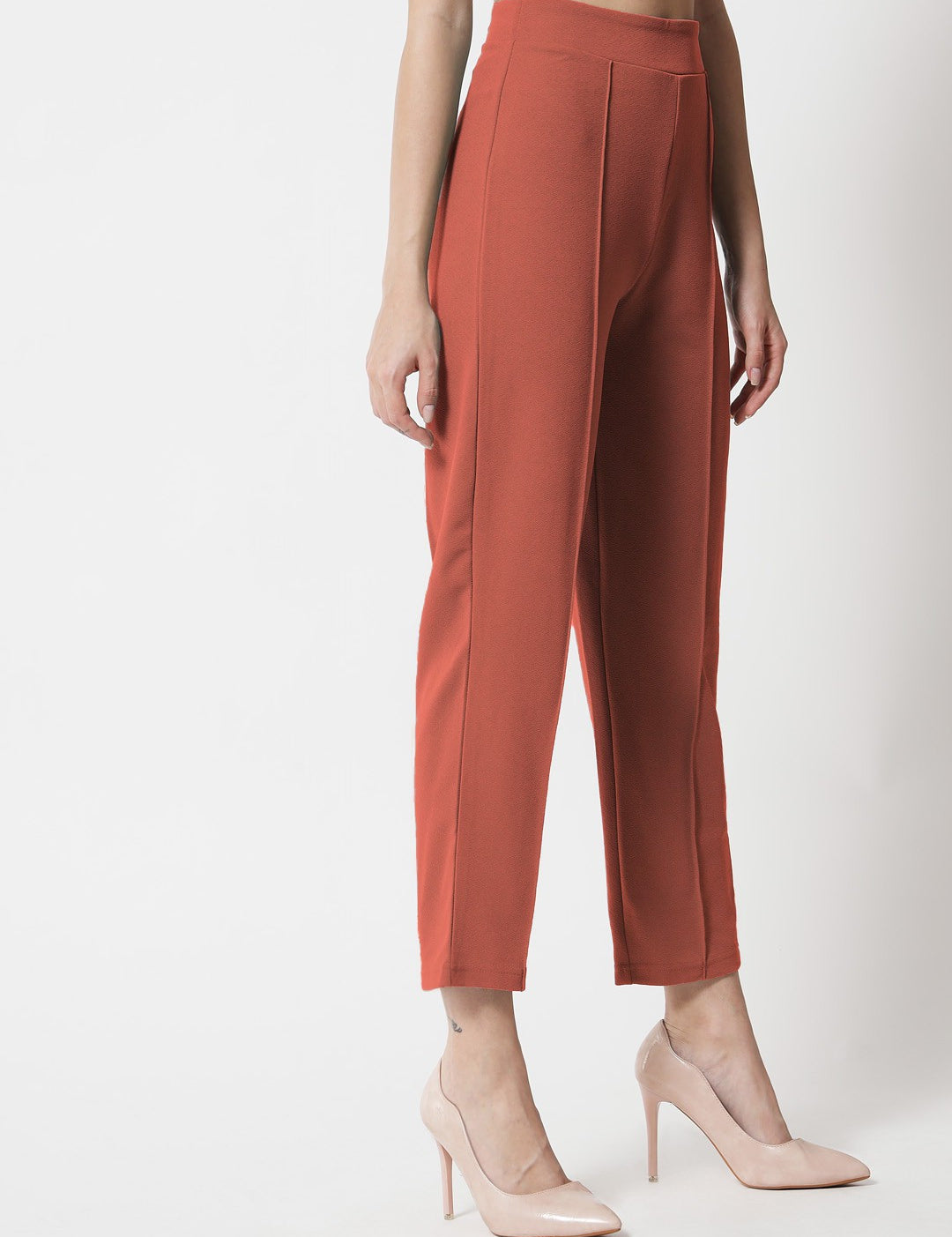 KOTTY Regular Fit Women Pink Trousers 