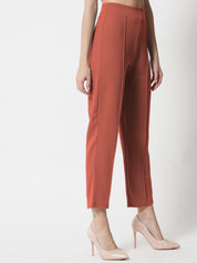 KOTTY Regular Fit Women Pink Trousers 