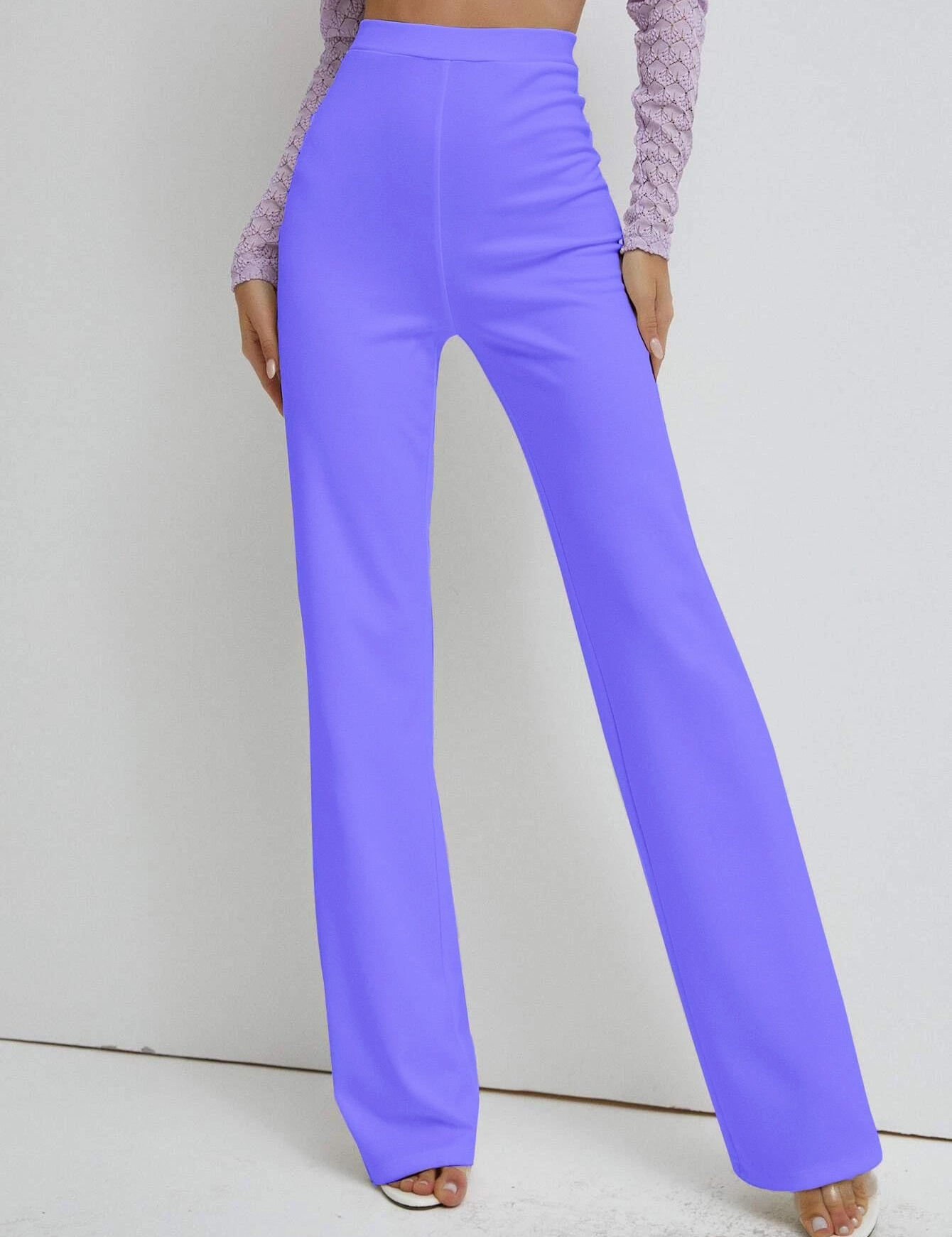 KOTTY Regular Fit Women Blue Trousers 