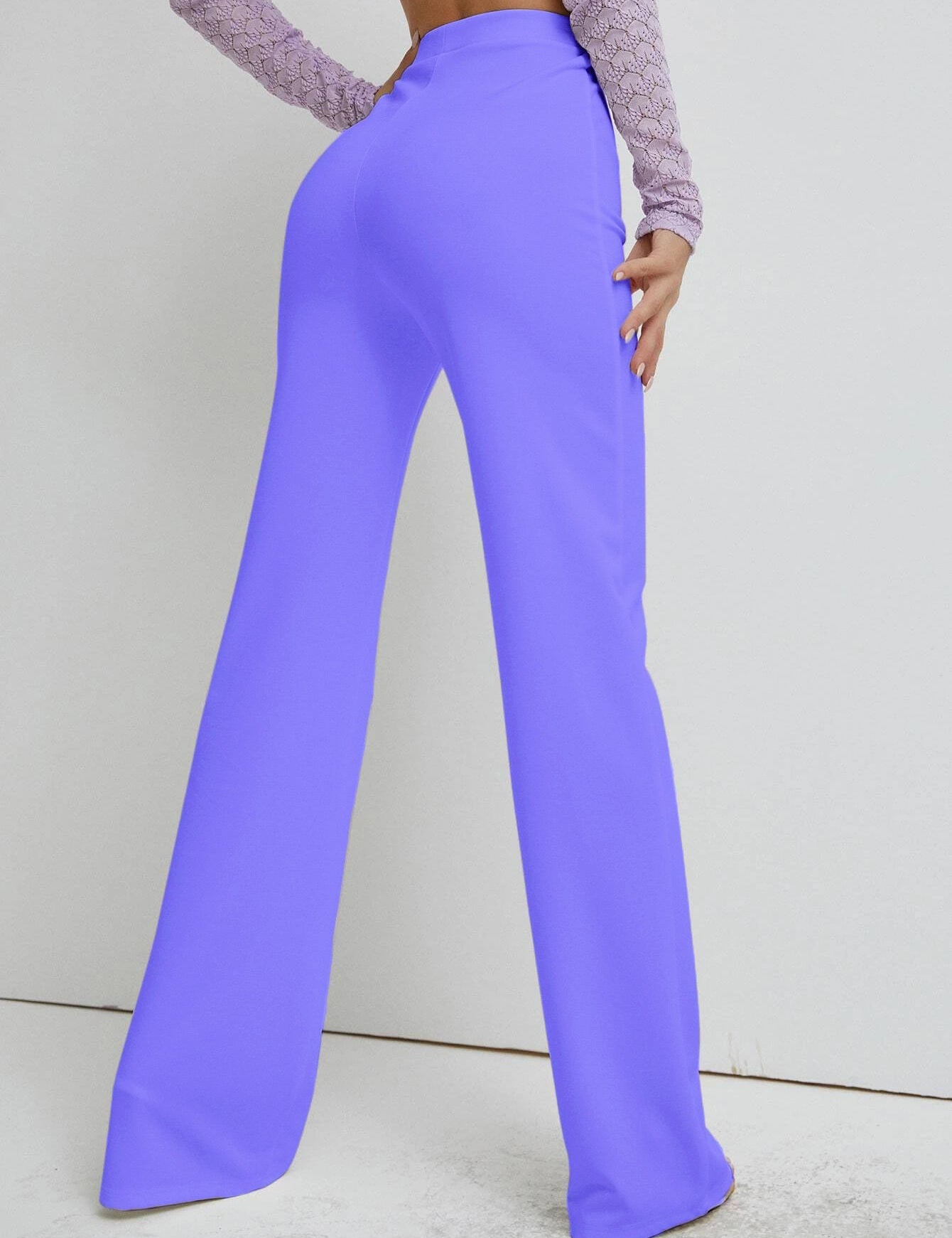 KOTTY Regular Fit Women Blue Trousers 