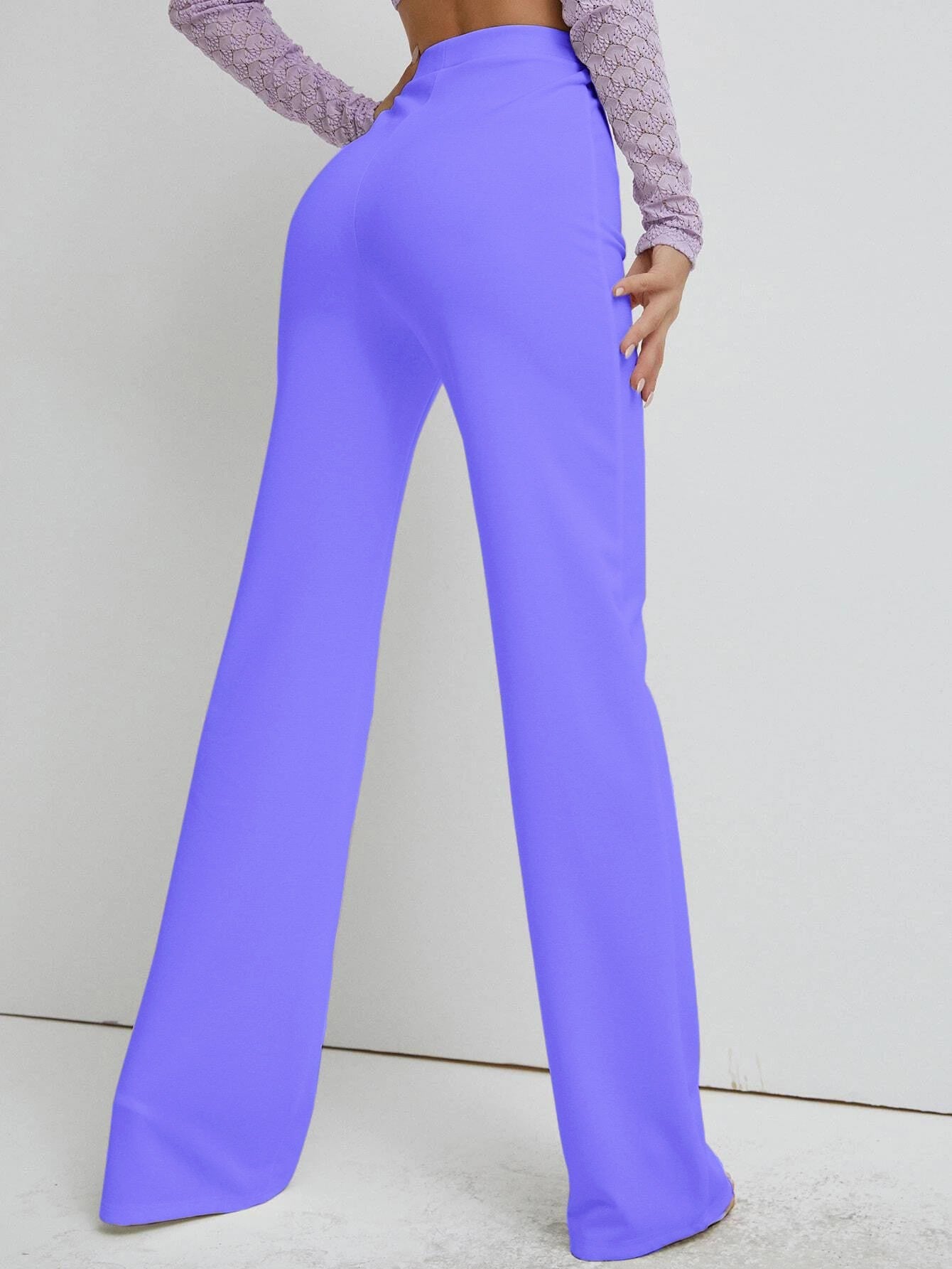 KOTTY Regular Fit Women Blue Trousers 