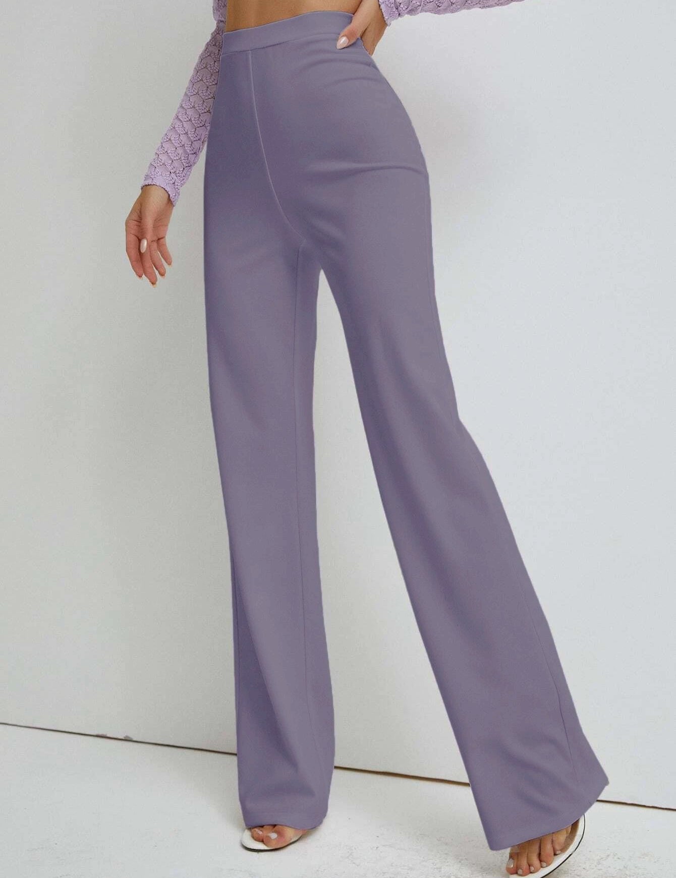 KOTTY Regular Fit Women Grey Trousers 