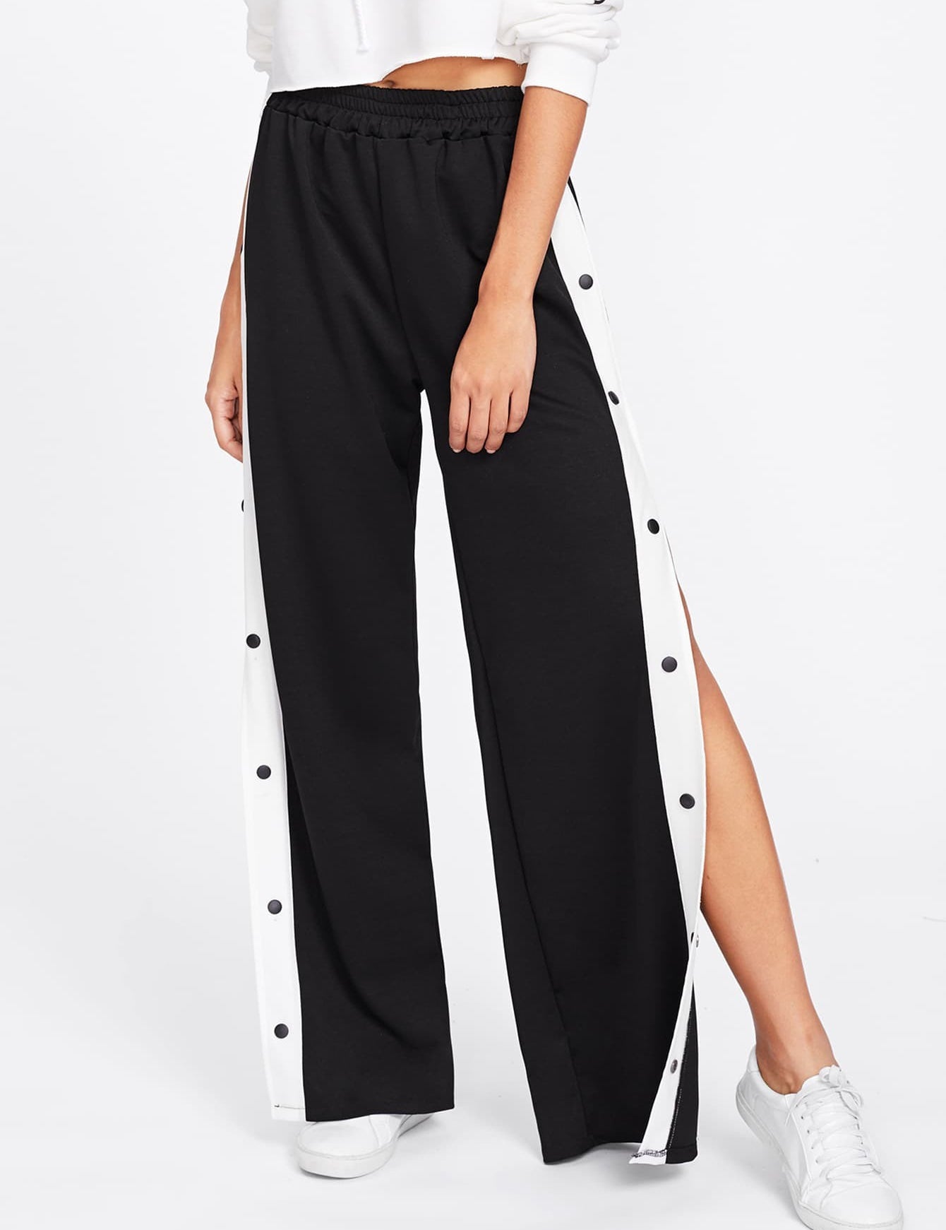 KOTTY Womens Solid Attractive High Rise Pant