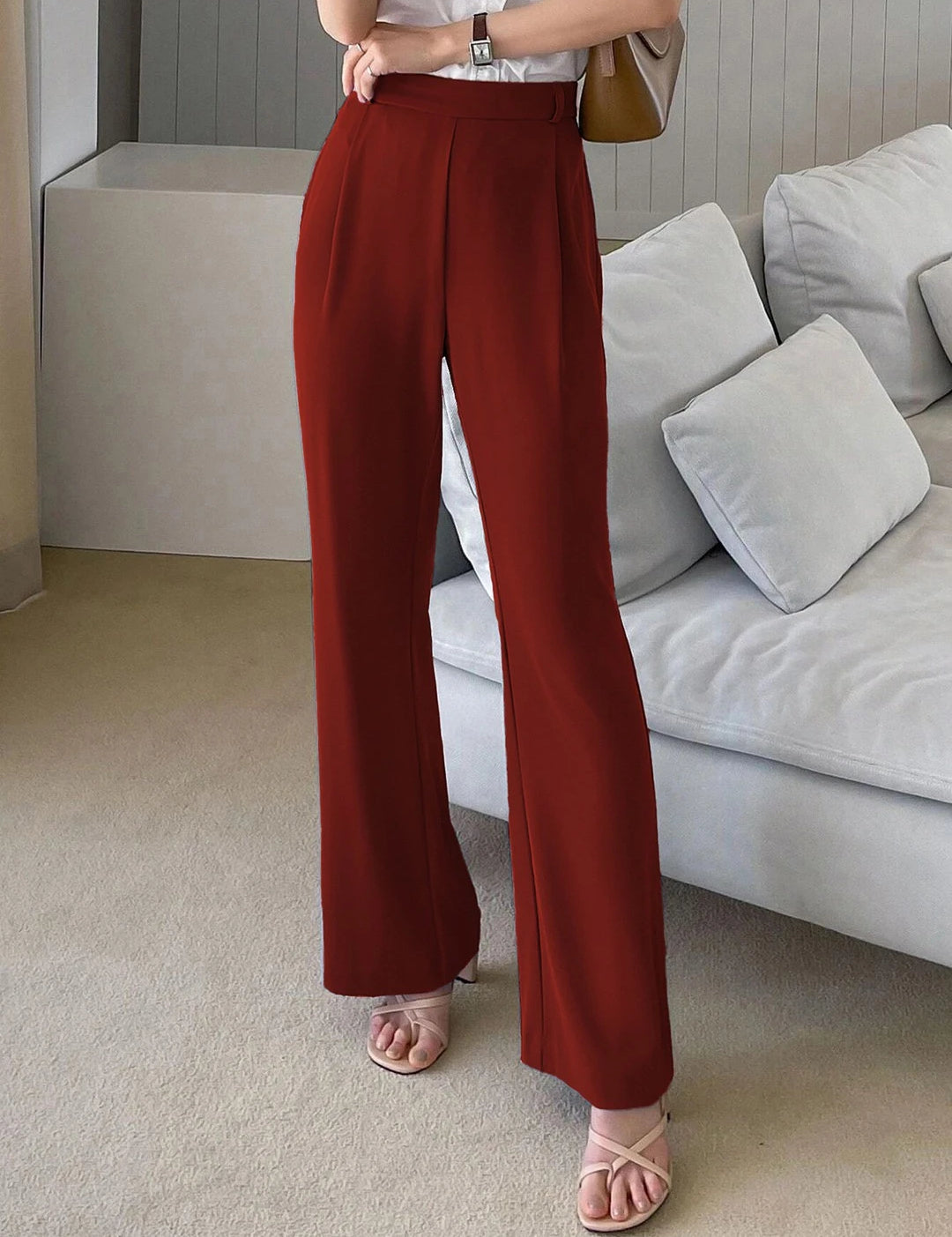 KOTTY Regular Fit Women Brown Trousers 