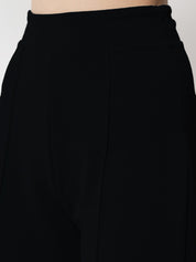 KOTTY Regular Fit Women Black Trousers 