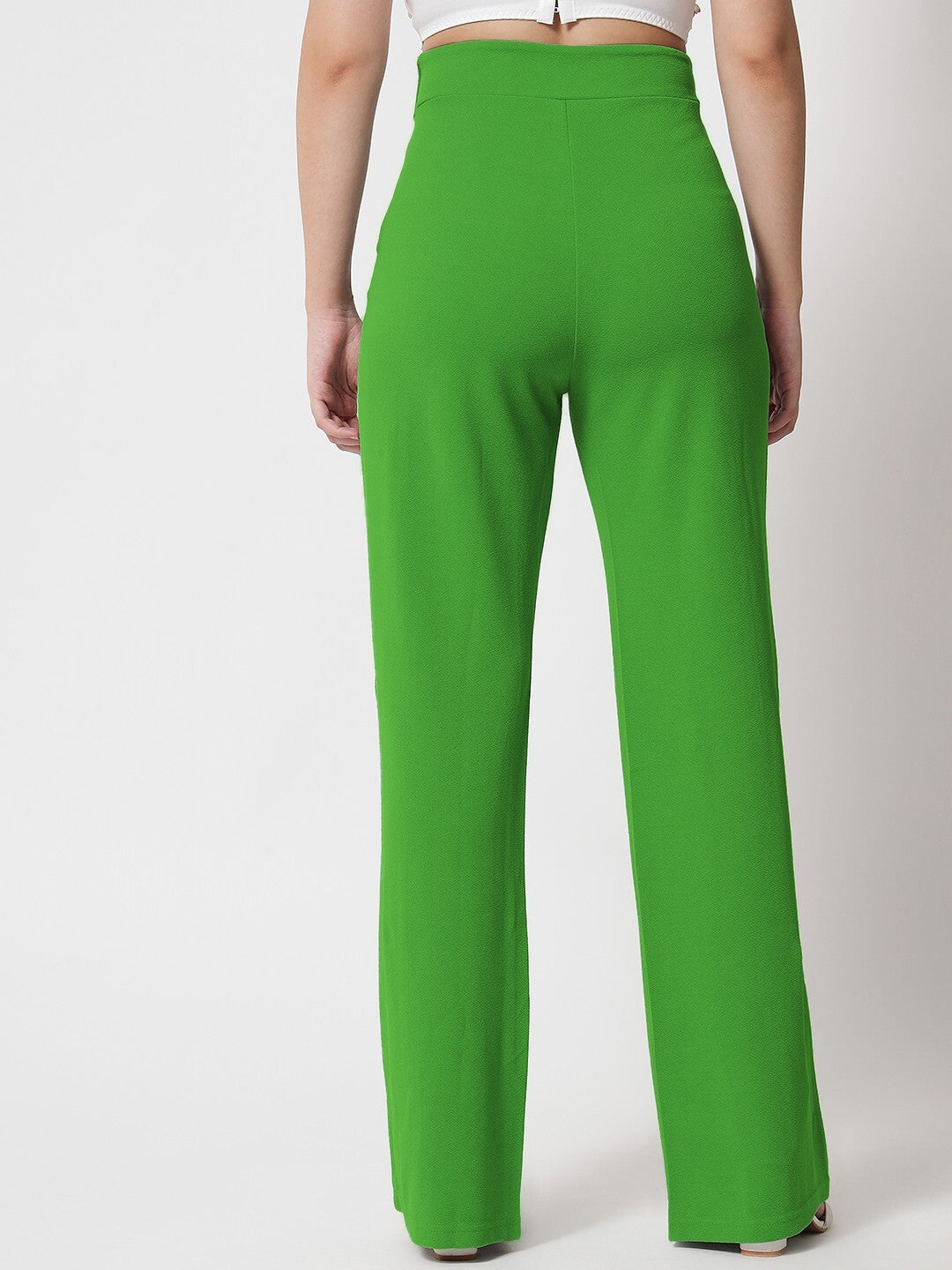 KOTTY Regular Fit Women Green Trousers 