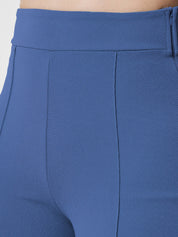 KOTTY Regular Fit Women Blue Trousers 