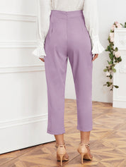 KOTTY Womens Solid Attractive High Rise Pant