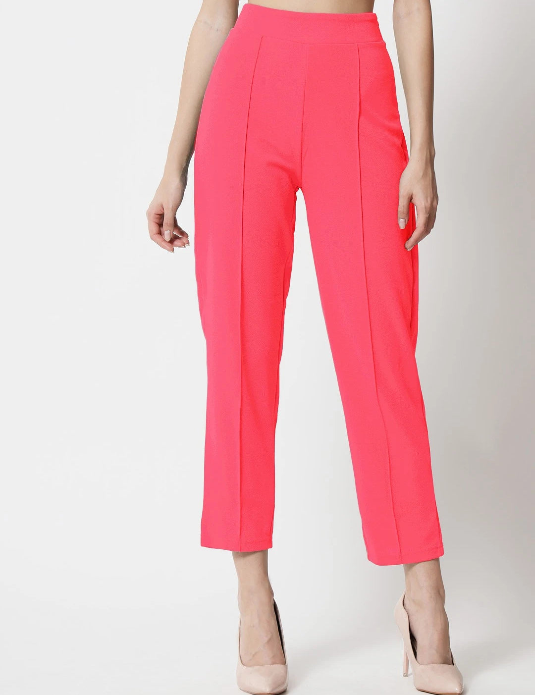KOTTY Regular Fit Women Pink Trousers 
