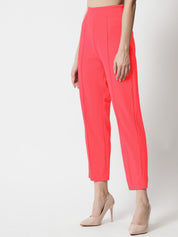 KOTTY Regular Fit Women Pink Trousers 