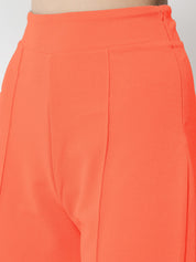 KOTTY Regular Fit Women Orange Trousers 