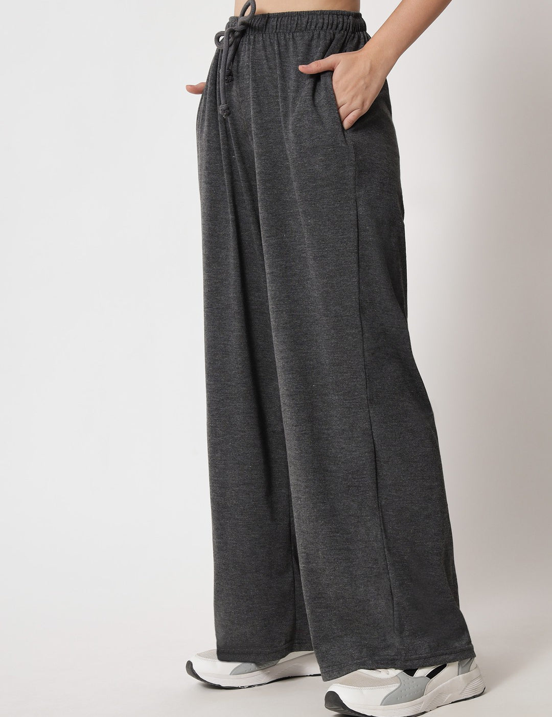 KOTTY Regular Fit Women Grey Trousers 