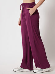 KOTTY Regular Fit Women Purple Trousers 