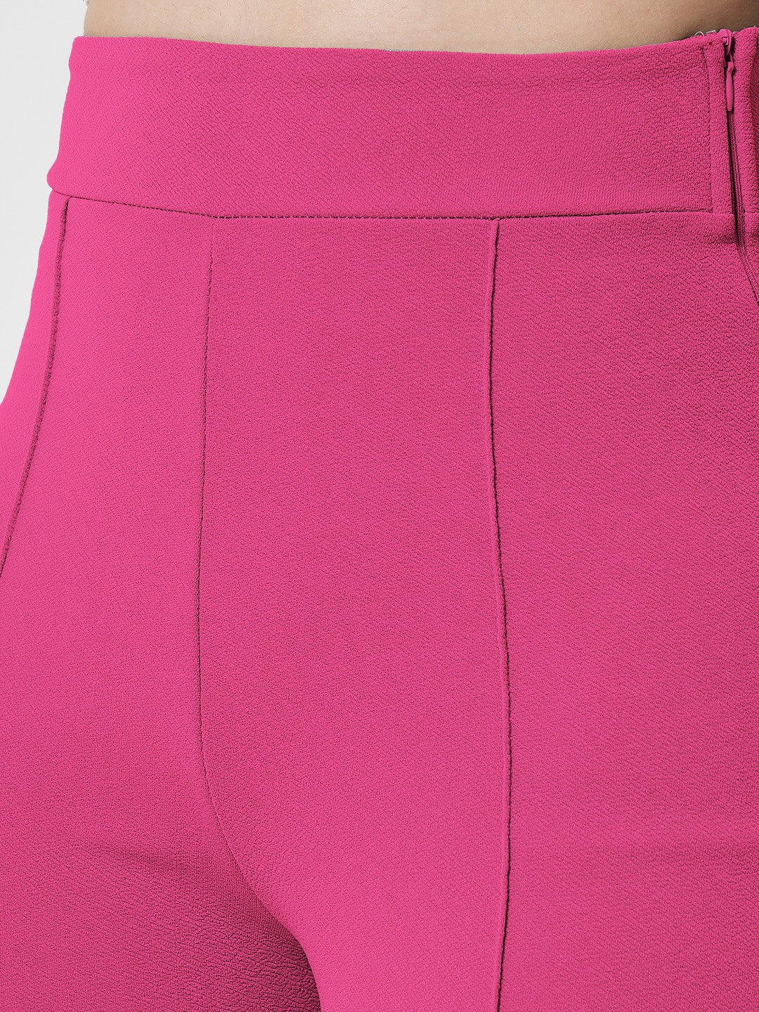 KOTTY Womens Solid Attractive High Rise Pant