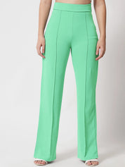 KOTTY Regular Fit Women Light Green Trousers 