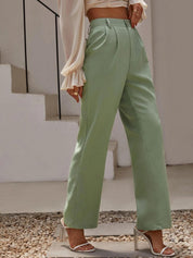 KOTTY Regular Fit Women Light Green Trousers 