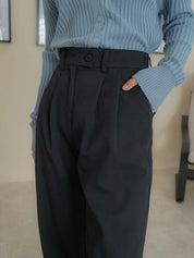 KOTTY Regular Fit Women Black Trousers 